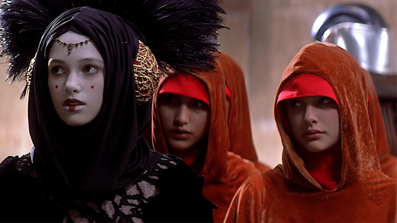 Once again, Sabé and Padmé as Padmé and Sabé.